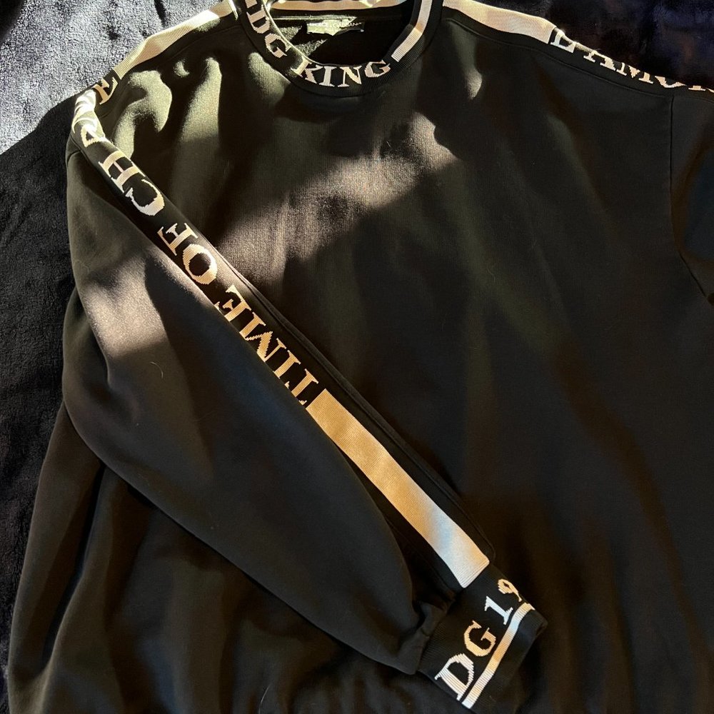 Dolce&Gabbana Crewneck Sweatshirt "Time of Change" Limited Edition XL